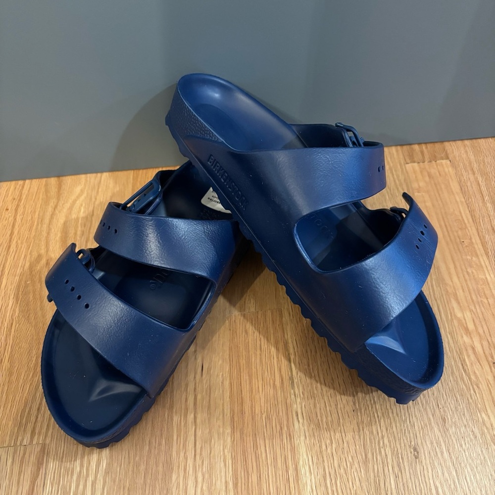 Birkenstock Arizona Eva Slide Sandals Navy